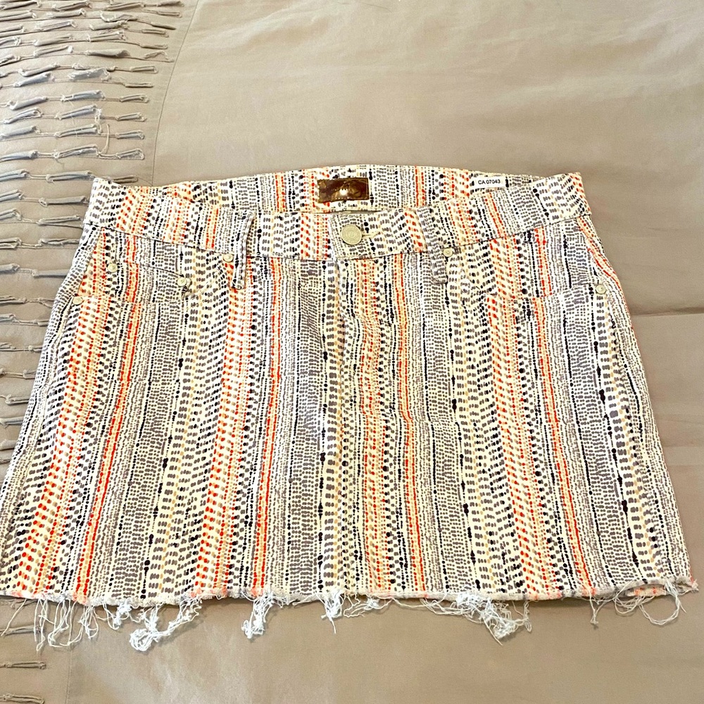 Mother Denim mini skirt